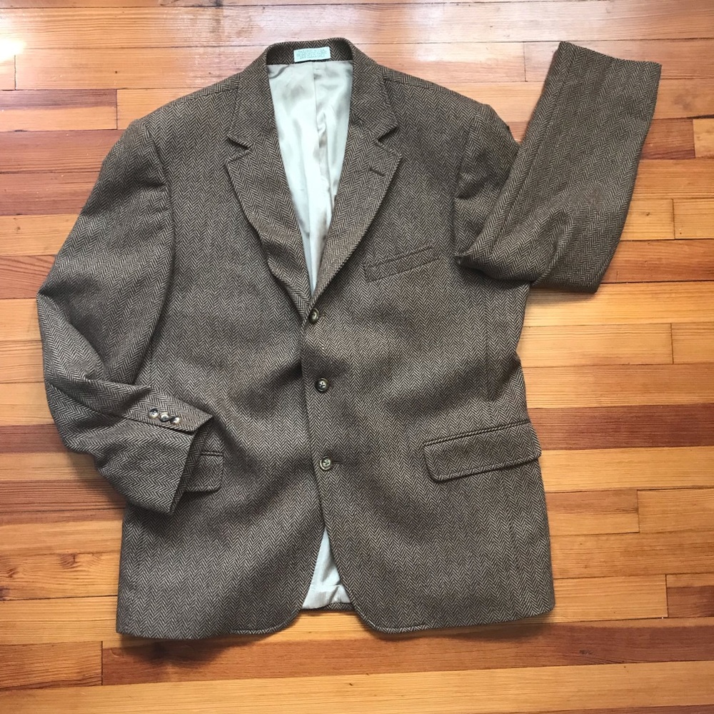 ORVIS Wool Travel Blazer Sports Coat 44R MSRP $398